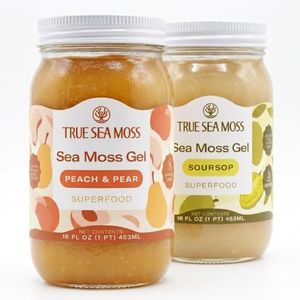 TrueSeaMoss Bundle – Peach/Pear & Soursop – Sea Moss Gel