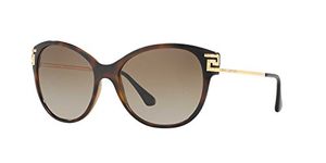 Versace Womens Sunglasses (VE4316) Tortoise/Brown Plastic - Non-Polarized - 57mm