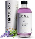 HipStirs Lavender Haze Syrup - Real Ingredients Make our Lavender Syrup for Drinks the Perfect Lavender Lemonade Mix - Our Natural Lavender Syrup for Cocktails is Non-GMO, Gluten Free & Vegan (8 oz)