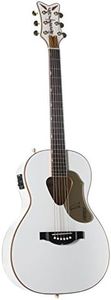 Gretsch G5021WPE Penguin Parlor Acoustic Electric Jumbo Non-Cutaway White w/Fishman Pickup System