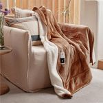 GOTCOZY Heated Blanket Electric Thr