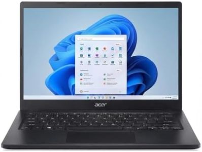 Acer TravelLite Thin Laptop AMD Ryzen 5 7430U (6-Core) 16GB RAM, 512GB SSD 14" Full HD Anti-Glare Display Privacy Shutter Windows 11 MS Office Metal Body 1.34Kg Black 30M Warranty