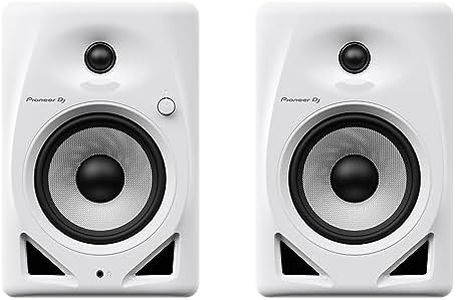 Pioneer DJ DM-50D 5-inch Active Monitor Speaker - White