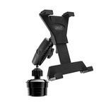 iBOLT TabDock Console - Heavy Duty Expandable and Adjustable Cup Holder mount for all 7" - 10" tablets ( iPad , Nexus, Samsung Tab ). Great for work, personal, and business vehicles