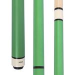 25-Ounce Heavy Hitter Matte Jump Break Cue Stick Aska JBC, 3pc Cue, Jump/Break Cue. 14-mm Tip, Hard Rock Canadian Maple Shaft (Matte Green)