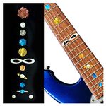 Inlay Sticker Fret Markers for Guitars & Bass - Planets, F-022PL