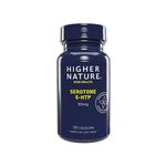 Higher Nature - Serotone 5HTP - 50mg - Psychological Support - Natural Source of 5HTP - B Vitamins & Zinc - Vegan & Vegetarian - 90 Capsules