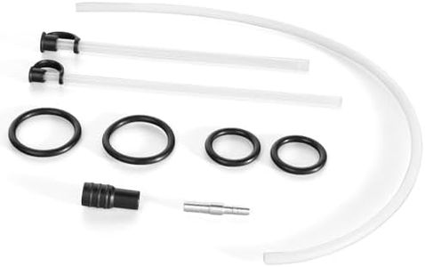 Thorstone New Accessory Kit for Pneumatic/Manual Oil Changer Vacuum Fluid Extractor Pump, 2 Suction Tubes, 1 Long Rubber Hose, Extra O Rings and Connectors