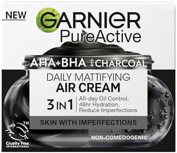 Garnier Pure Active AHA + Salicylic Acid Daily Mattifying Air Cream Moisturiser 50ml