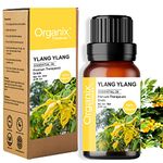 Organix Treasure Ylang Ylang Essential Oils Pure, Natural & Undiluted for Hair, Skin, Face, Body, Aromatherapy, Massage, 15ML