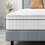 Queen Mattress - Gegcucey 10 Inch Innerspring Multilayer Hybrid Queen Mattress - Ergonomic Design with Breathable Foam and Pocket Spring Mattress Queen Size - Box Top Series Medium Plush Feel