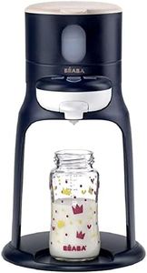 BEABA, Bib Expresso Fast Water Warmer, Formula Maker Preps Bottle in 30 Secs, Quickly Dispenses Warm Water for Baby Bottle, Also a Baby Food Warmer, Midnight Blue