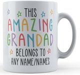 Father Fox - Personalised Grandad Belongs to Gift Mug from Grandkids, Ceramic, 11fl.oz.