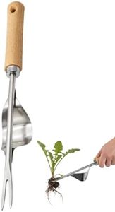 Weed Remover Tool with Handle, Lawn Weed Remover Tool, Grass Cutter Accessories Ideal for Courtyard Maintenance, Lawn Care, Yard Weeding and Outdoor Green Space Cleaning