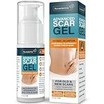 NUVADERMIS Scar Gel - Retinol, Allantoin, Vitamin E, Betaine - For C-Section, Tummy Tuck, Keloid Scars - Post Surgery Scar Management - 1.7 oz Pump Bottle