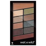 Wet n Wild Color Comfort Zone Icon 10 Pan Palette, (Multicolour, Matte, Shimmery, Satin Finish, 8.5 g)