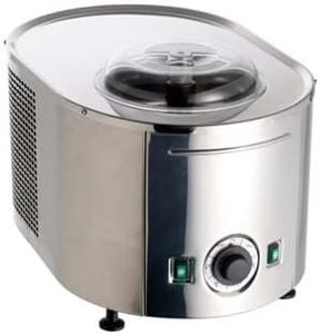 Musso Mini Lussino Ice Cream Maker – Compact Stainless Steel