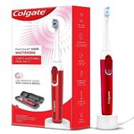 Colgate Proclinical 500R Whitening Rechargeable Sonic Toothbrush, Electric Toothbrush for adults with Soft & Spiral Bristles, Dual-Brushing Mode (Replaceable Brush Head, Charger,Travel Case Included)