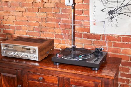 Audio-Technica USB Turntable, Black – LP120X Direct Drive