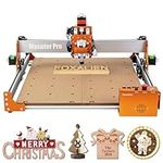 FoxAlien Masuter Pro CNC Router Machine, 40x40cm Upgraded 3-Axis All-Metal Engraving Milling Machine for Wood Acrylic MDF Nylon Carving Cutting