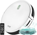 Venga! Robot Vacuum Cleaner with Mop, Easy to Use, 6 Cleaning Modes, Quiet Action, White, VG RVC 3000 BS