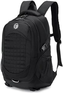 BAGZY Mochila Montaña Hombres Mujeres Mochila Viaje Repelente Al Agua 32 L Con Airback Y Correa Para El Pecho Para Deportes Al Aire Libre Viajes Camping Senderismo Ciclismo 47x34x20 cm (Negro)