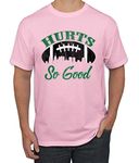 Wild Bobby Philadelphia Fan | PHI Fantasy Football Sports Men's Graphic T-Shirt, Light Pink-hurts So Good, XL