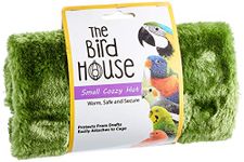 The Bird House Cozzzy Hut/House For Birds, yellow/ green,Small