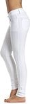 Prolific Health Women's Jean Look Jeggings Tights Slimming Many Colors Spandex Leggings Pants S-XXXL (XXX-Large, White)