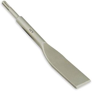 IVY Classic 47306 SDS Plus 1-1/2 x 10-Inch Curved Tile Chisel, Chrome Molybdenum Steel, 1/Card