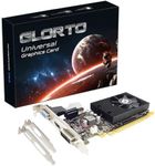 Glorto GeForce GT 730 4G GDDR5 Low Profile Graphics Card, PCI Express 2.0 x8, HDMI/DVI/VGA, Entry Level GPU for PC, SFF and HTPC, Compatible with Windows 11