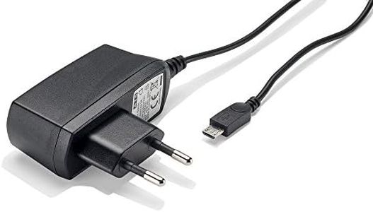 Slabo Cargador Red Micro USB - 1000mA - para Doro 8035 | 8040 | Liberto 820 Cargador rápido de Viaje para el móvil - Negro
