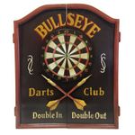 Bullseye Vintage Pub Dart Cabinet