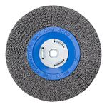 Mercer Industries 183020-8" x 3/4" x 2", 1/2", 5/8" Crimped Wire Wheel, .014 Carbon Steel Wire