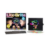 Basic Fun 2215 Lite-Brite Ultimate Classic, Light Up Drawing Board, LED Drawing Board with Colours, Light Up Toys for Creative Play, Glow Art Neon Effect Drawing Board, Light Toys for Kids Aged 4 +