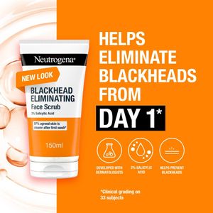 Neutrogena Blackhead Face Scrub – 150ml Deep Cleansing Exfoliator