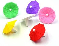 Aliotech 6pcs Umbrella Drink Marker