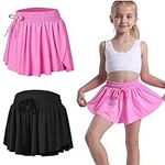 3 Pack Butterfly Flowy Shorts Skirt