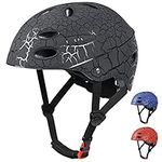 Kids Bike Helmet, Crash Style Boys and Girls Helmet, Adjustable Breathable ABS Hard Shell Skateboard Helmet for 5-14 Ages Children and Teens, Scooter Helmet for BMX Cycling, Biking,Inline Skating