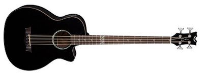 Dean Guitars EABS CBK Exotica Supreme Acoustic Electric Bass with Aphex in Classic Back