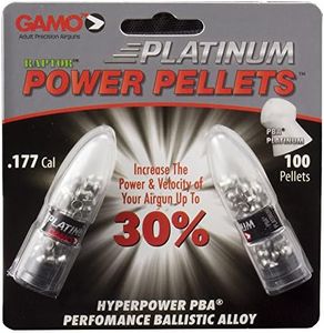 Gamo Air Gun Pellets PBA Platinum .177 Cal. Qty of 100