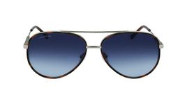 Lacoste Men's L247S Sunglasses, Matte Light Grey, One Size