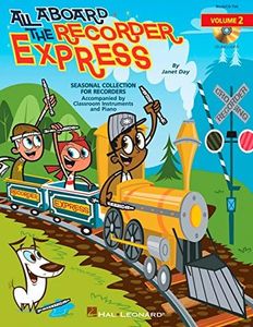 Hal Leonard All Aboard The Recorder Express - Seasonal Collection for Recorders Volume 2 Book/CD