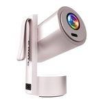 E GATE Atom 4X | Android 13 Fully Automatic Projector | 1080p Native, 4K HDR-HLG | 400 ISO | Auto (Focus+Keystone) | Max Size 300" (762cm) | USB-HDMI (ARC+eARC+CEC) | 1GB-8GB, WiFi6 & BT EGate