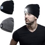 Auolen 2 PCS Unisex Beanie Hat with