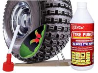 Redtize Tubeless Tire Sealant | Anti Puncture Liquid for Bike & Car Tyre Tubeless Tyre (Pack of 1)-2