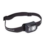 Black Diamond SPRINT 225 HEADLAMP, rechargeable and weatherproof running head torch, Graphite, 225 Lumen