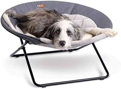 K&H Pet Products Elevated Cozy Cot Classy Gray Large 30 Inches