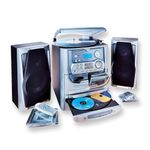 Coopers of Stortford - Vinyl Player, CD Player & Cassette Tape Player - Home Stereo HiFi System, with USB & Memory Card Slot - Hi Fi Music Systems & Vinyl Record Player, Includes Remote Control