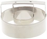 Mrs. Anderson's Baking Donut Cutter with Handle, Stainless Steel, 3-Inches x 3-Inches